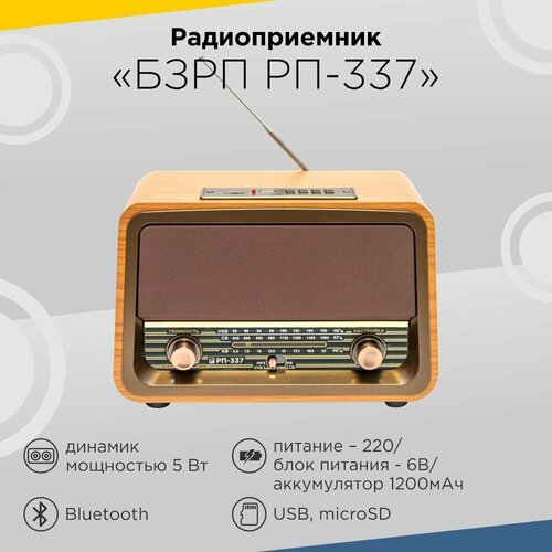 Купить Радиоприемник БЗРП РП-337
Радиоприемник БЗРП РП-337 - это устройство, которое ст...