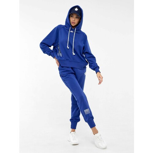Купить Костюм GO , размер L (48-50) , синий
Спортивный костюм женский теплый. Костюм со...