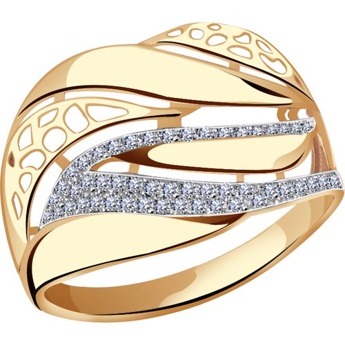 Купить Кольцо Diamant online, золото, 585 проба, фианит, размер 20
<p>В нашем интернет-...