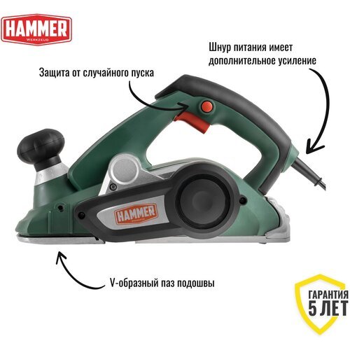 Купить Сетевой электрорубанок Hammer RNK1200, 1200 Вт зеленый/черный/серый
<p>HAMMER RN...
