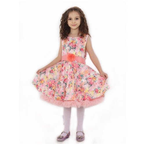 Купить Платье, размер 116, розовый
Детское праздничное платье для девочек "стиляги" - н...