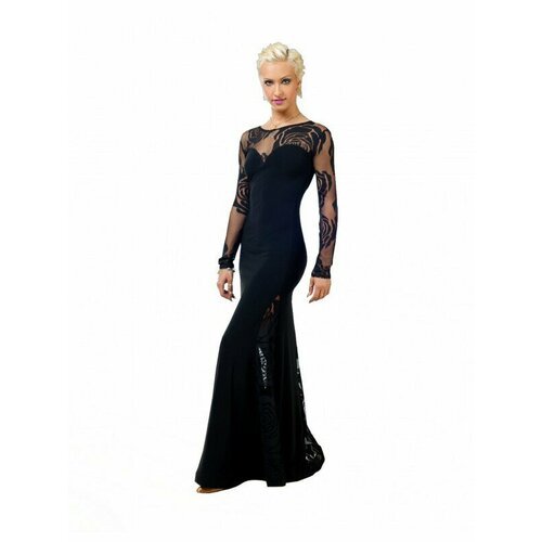 Купить Платье размер 38, черный
Платье для стандарта. Материал: трикотаж, сетка.<br><br...