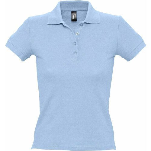 Купить Поло Sol's, размер L, голубой
Рубашка поло женская People 210 голубая, размер L...