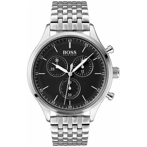 Купить Наручные часы BOSS, серебряный
Мужские стильные часы на кожаном ремешке с минера...