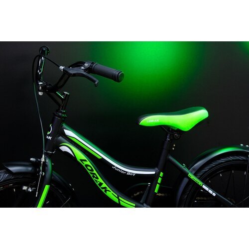Купить Велосипед детский Lorak Junior 14 Boy Матовый Чёрный/Зелёный
Велосипед детский L...