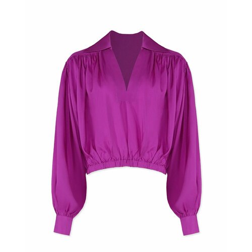 Купить Блуза Petale, размер 38, фиолетовый
Нарядная блуза из шелка в оттенке electric p...