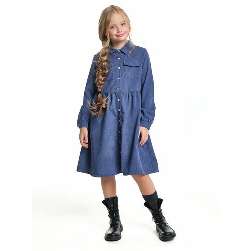 Купить Платье Mini Maxi, размер 128, серый, синий
Платье для девочек Mini Maxi, модель...