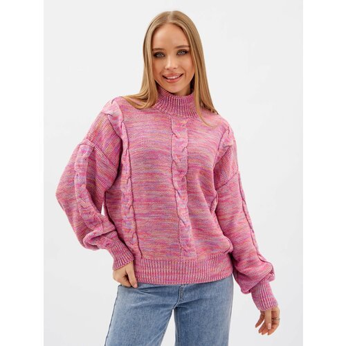 Купить Свитер CRUISER, размер 48-50, розовый
Женский шерстяной свитер с горлом - это не...