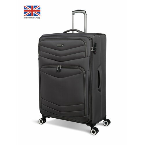 Купить Чемодан IT Luggage, размер L, серый
Стильный и прочный чемодан из текстиля больш...