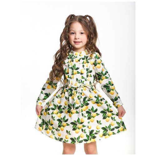 Купить Платье Mini Maxi, размер 98, белый, желтый
Платье для девочек Mini Maxi, модель...