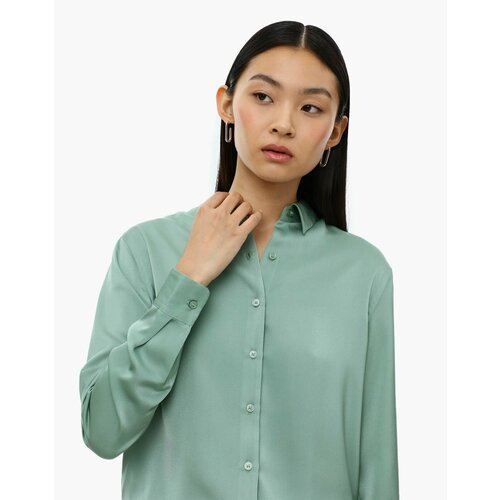 Купить Блуза Gloria Jeans, однотонная, размер XS, зеленый
Классический стиль и женствен...