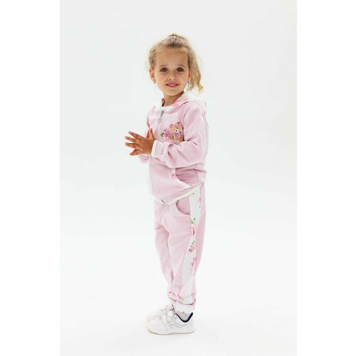 Купить Костюм , размер 122, розовый
Спортивный трикотажный костюм для девочки кофта на...