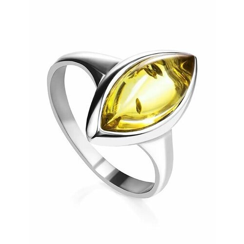 Купить Кольцо, янтарь, безразмерное, желтый, серебряный
кольцо в классическом стиле с я...