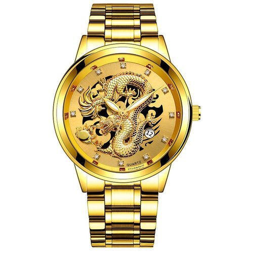 Купить Наручные часы FNGEEN, золотой
Почувствуйте силу и мощь дракона на вашем запястье...