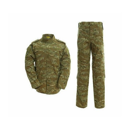 Купить Ветровка , размер 50, хаки
Куртка и штаны камуфляжный тигр - костюм в военном ст...