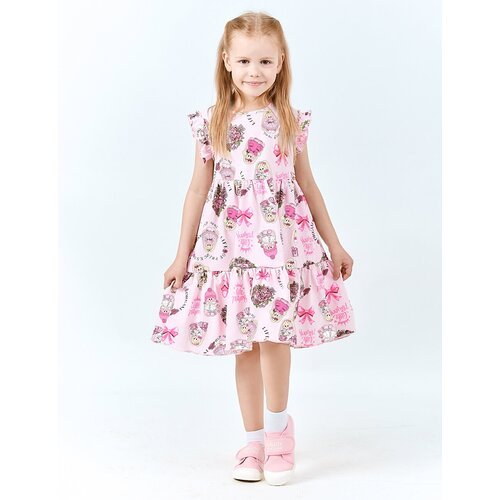 Купить Платье KETMIN, размер 122, розовый
Невероятно красивое летнее платье для девочек...
