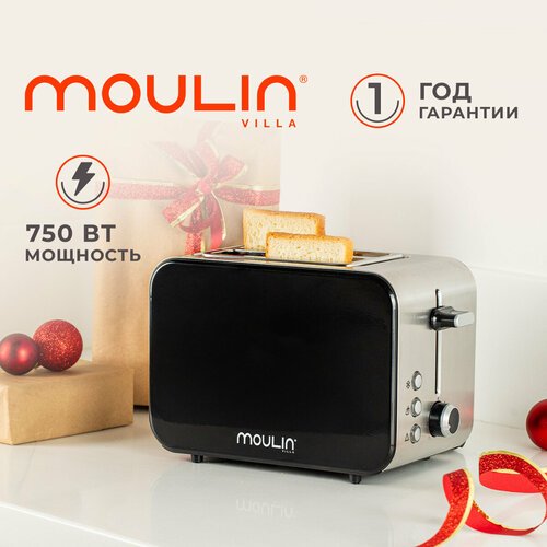 Купить Тостер Moulin Villa MV TA-002 B на 2 тоста
Тостер Moulin Villa позволит приготов...