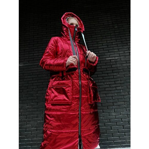 Купить Пуховик Valiosa, размер S-M-L, красный
Пуховик пальто с капюшоном из капсульной...