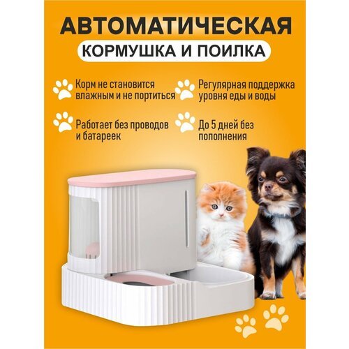 Купить Автокормушка для животных с поилкой
Автокормушка для кошек - умный аксессуар, пр...