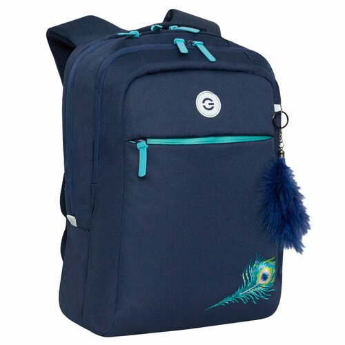Купить Молодежный рюкзак GRIZZLY RD-444-2 на каждый день: вместительный и практичный, с...