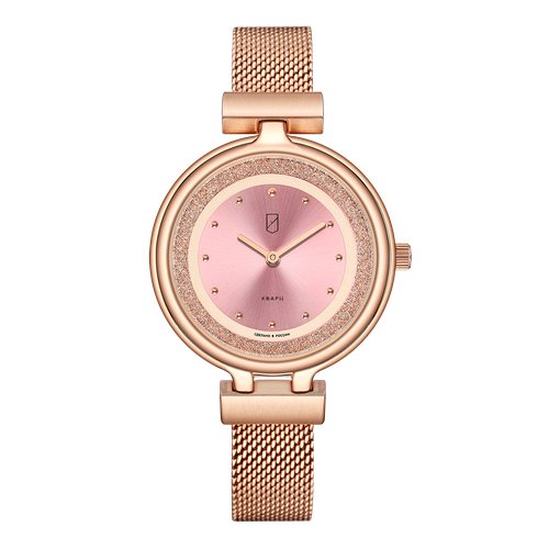 Купить Наручные часы УЧЗ 3023B-3, золотой
Наручные кварцевые женские часы производства...