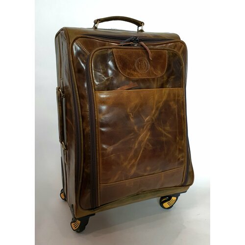 Купить Умный чемодан Black Buffalo 493, 50 л, размер M, коричневый
Чемодан из натуральн...