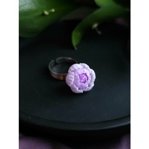 Купить Кольцо, фиолетовый
Танцующее кольцо регулируемого размера с весенними цветами пи...