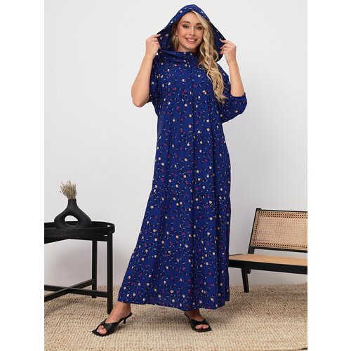 Купить Платье YolKa_Dress, размер Единый, синий
Название: Платье с капюшоном Yolka Dres...