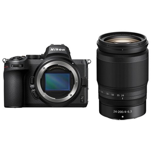 Купить Фотоаппарат Nikon Z5 Kit 24-200mm, черный
Беззеркальная фотокамера Nikon Z 5 отл...