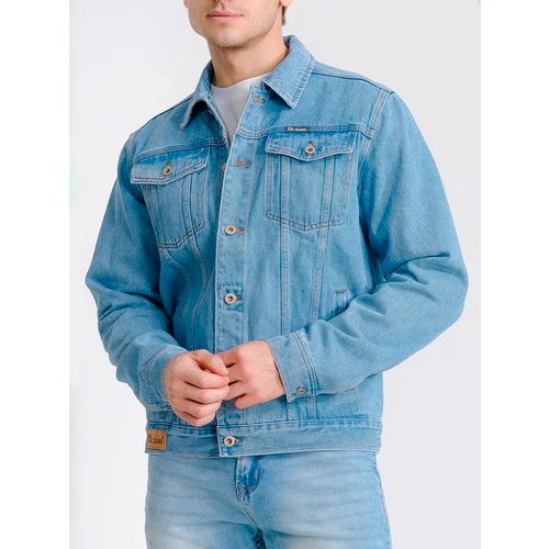 Купить Джинсовая куртка MkJeans, размер 50, голубой
Джинсовая мужская куртка бренда MkJ...