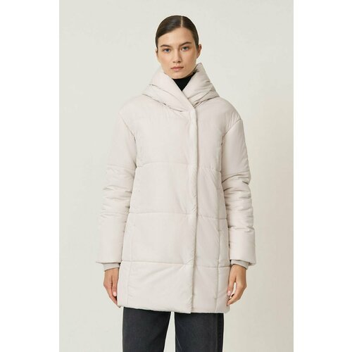 Купить Куртка Baon, размер 44, бежевый
Куртка-кокон с асимметричной застёжкой - уютный...