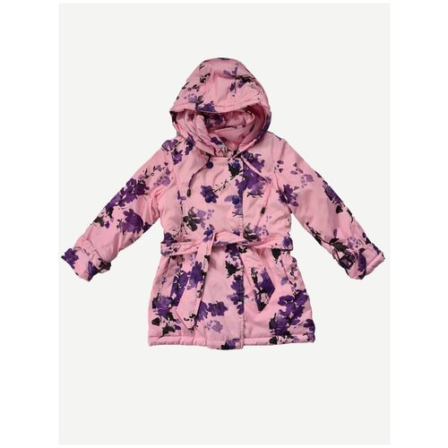 Купить Парка, размер 116, розовый
Куртка утепленная детская демисезонная для девочки....