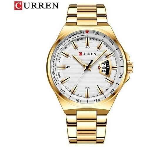 Купить Наручные часы CURREN, золотой
<ul><li>Мужские наручные часы металлическом брасле...