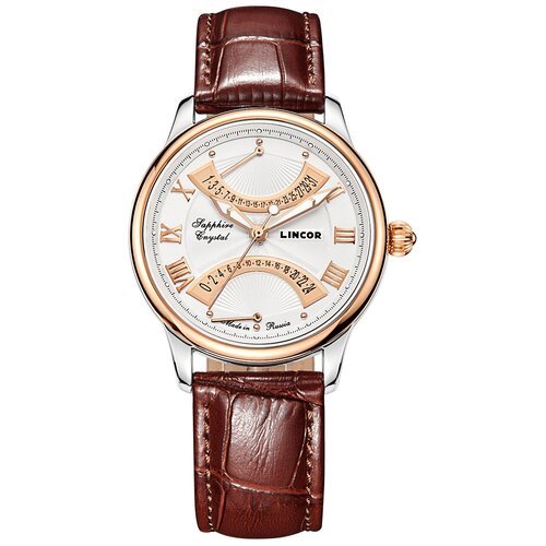 Купить Наручные часы LINCOR, серебряный, золотой
Часы наручные Lincor 1005S5L6. Высокот...