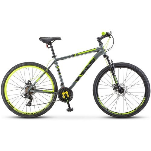 Купить Горный (MTB) велосипед STELS Navigator 900 MD 29 F020 (2021) серый/жёлтый 19" (т...