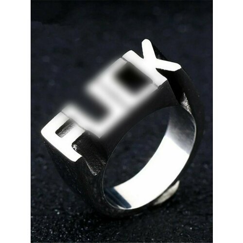 Купить Кольцо, размер 17, серебряный
Большое кольцо с надписью протестом всему миру - о...