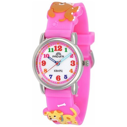 Купить Наручные часы Радуга, розовый
Кварцевые наручные часы для детей Радуга 101 щенок...
