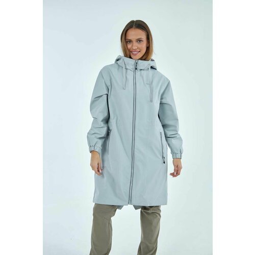 Купить Куртка , размер 3XL, светло-серый
Парка весенняя бренда WinDay для женщин - отли...