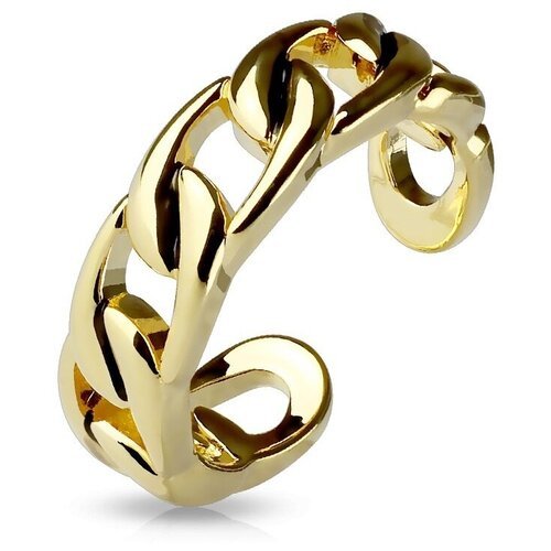 Купить Кольцо Spikes, безразмерное, золотой
Эффектное кольцо на фаланги пальца, подходи...
