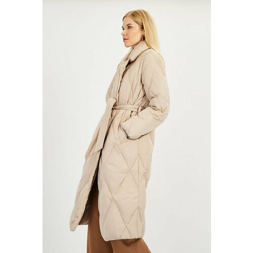 Купить Пуховик Baon, размер 50, бежевый
Куртки женские зимние со стежкой крупными ромба...