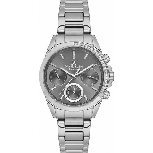 Купить Наручные часы Daniel Klein, серый
Женские кварцевые часы в круглом корпусе на ст...