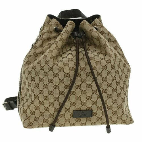 Купить Рюкзак Gucci Canvas Backpack
Рюкзак бежевого и темно-коричневого цветов от всем...