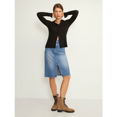 Купить Блуза Concept club, размер L, черный
Женская трикотажная блузка изготовлена из ф...