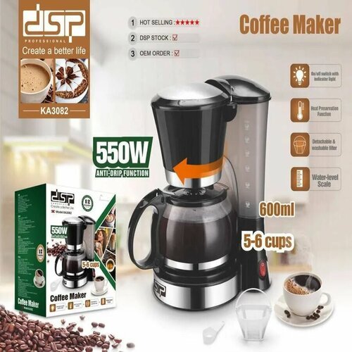 Купить Автоматическая кофемашина DSP КА-3082/Металлик
<h3>Автоматическая кофемашина DSP...