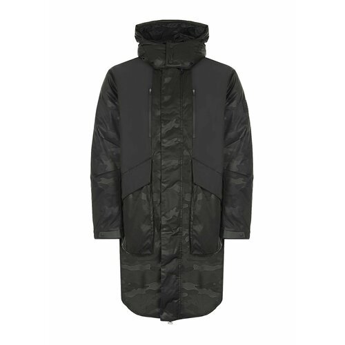 Купить Пальто EA7, размер XXL, черный
Стильное мужское пальто с капюшоном от Armani. Он...