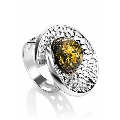 Купить Кольцо, янтарь, безразмерное, мультиколор
Роскошное кольцо «Венера» с натуральны...