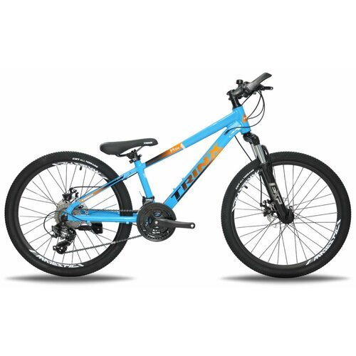 Купить Велосипед TRINX Подростковый велосипед TRINX М134 (рама 12, Blue black orange)
М...