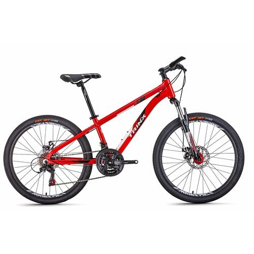Купить Велосипед TRINX Подростковый велосипед TRINX М134 (рама 11,5, Matt red white red...