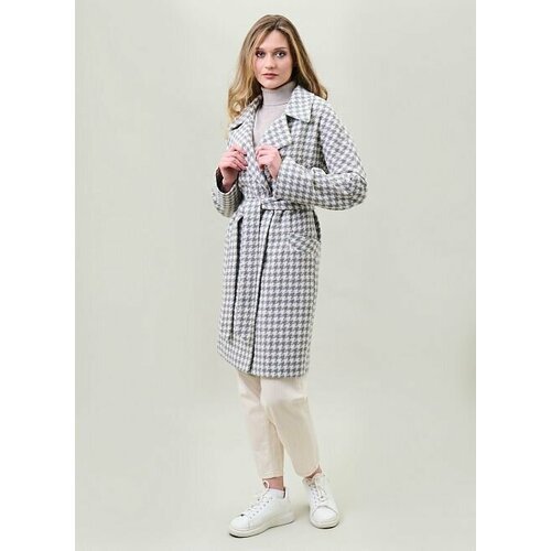 Купить Пальто КАЛЯЕВ, размер 48, серый/белый
Ультрамодное драповое пальто каляев покори...