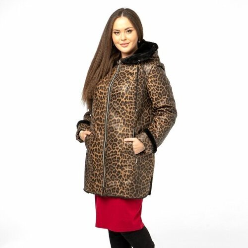 Купить Дубленка Pit.Gakoff, размер 60, коричневый
• Красивая зимняя куртка- дублёнка, п...